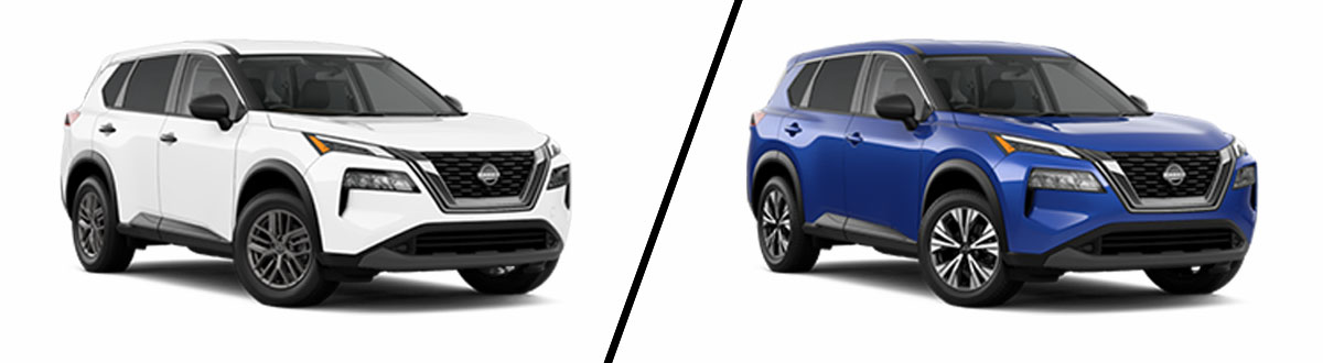 2023 Nissan Rogue S vs 2023 Nissan Rogue SV